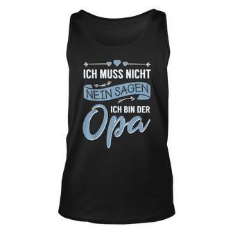 Opa Lustig Spruch Unisex TankTop, Vatertag & Geburtstag Großvater Tee - Seseable