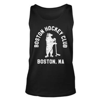 Oston Hockey Club Boston Ma Unisex Tank Top | Mazezy