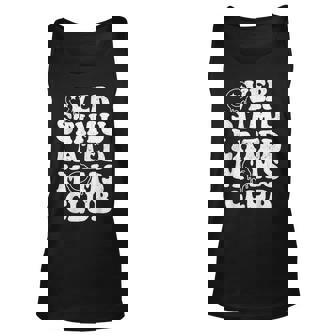 Overstimulated Moms Club Cool Moms Mama Mothers Sarcastic Unisex Tank Top | Mazezy