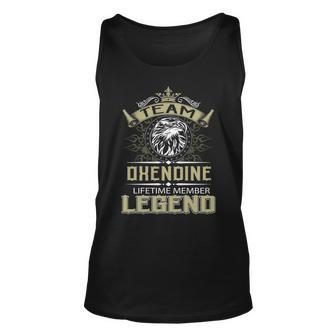 Oxendine Name Gift Team Oxendine Lifetime Member Legend Unisex Tank Top - Seseable