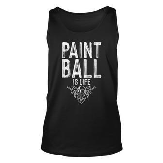 Paintball Farbe Lebensstil Spiel Taktisch Airsoft Geschenk Tank Top - Seseable