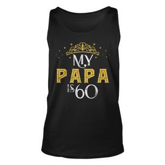 My Papa Is 60 Years Old 1962 60 Geburtstag Geschenk Für Papa Tank Top - Seseable