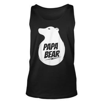 Papa Bear Best Fathers Day For Dad Papa Bear Tank Top | Mazezy