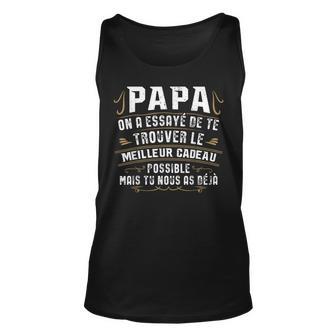 Papa Zum Vatertag Geschenk Für Papa Geburtstag Vater Tank Top - Seseable