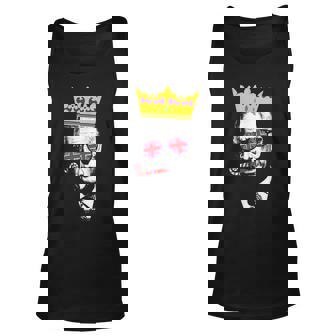 Party King Coronation King Charles Union Jack & Crown Tank Top | Mazezy