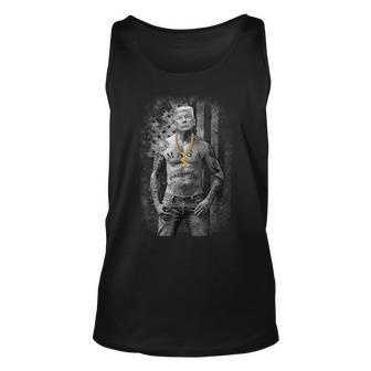 Patriotic Gangster Anti Liberal Pro Trump Republican Gifts Unisex Tank Top | Mazezy