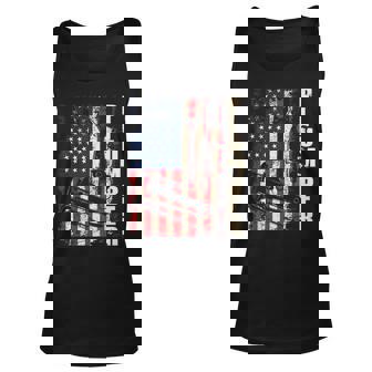 Patriotic Plumber Us Flag Plumbing Handyman Pipe Fitter Unisex Tank Top | Mazezy