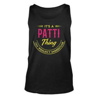 Patti Personalized Name Gifts Name Print S With Name Patti Unisex Tank Top - Seseable