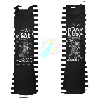Peacock Lover Im A Peacock You Gotta Let Me Fly Unisex Tank Top | Seseable UK