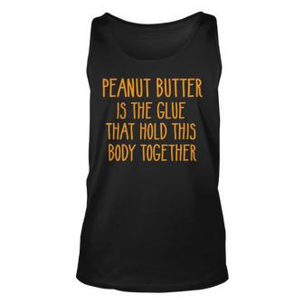 Peanut Butter Funny Pb & J Lovers Birthday Gift Farmers Unisex Tank Top - Seseable