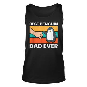 Pet Penguin Best Penguin Dad Ever Unisex Tank Top | Mazezy