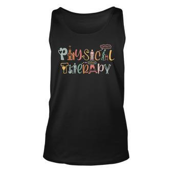 Physical Therapy Funny Physical Therapist Pt Month Unisex Tank Top - Thegiftio UK