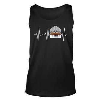 Pipe Organ Church Organist Orchestra Donor Gift Unisex Tank Top - Seseable