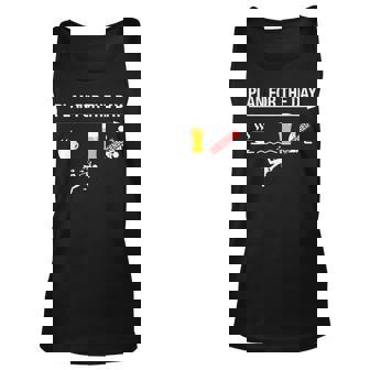 Plan For The Day Funny Scuba Diving Unisex Tank Top | Mazezy