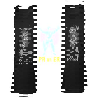 Pr Or Er Weightlifting Bodybuilding Fitness Gym Men Women Tank Top Graphic Print Unisex - Thegiftio UK