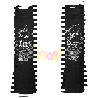 Promoted To Granny Est 2023 Women Flower First Time Mom Unisex Tank Top - Seseable