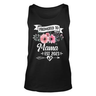 Promoted To Great Mama Est 2023 Mothers Day Unisex Tank Top - Seseable