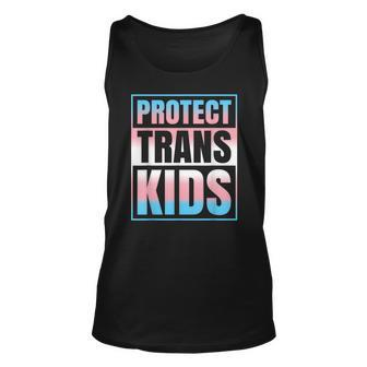 Protect Trans Kids Transgender Pronouns Matter Lgbtq V2 Men Women Tank Top Graphic Print Unisex - Thegiftio UK
