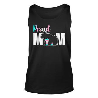 Proud Mom Mothers Day Transgender Lgbt Mama Bear Hug Love Unisex Tank Top | Mazezy