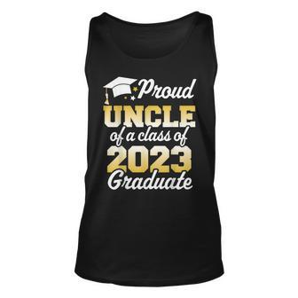 Proud Uncle Of A Class Of 2023 Graduate Senior Family Unisex Tank Top | Mazezy