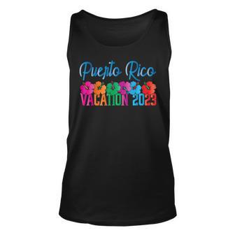 Puerto Rico Vacation 2023 Souvenir Vacation Trip 2023 Tank Top | Mazezy