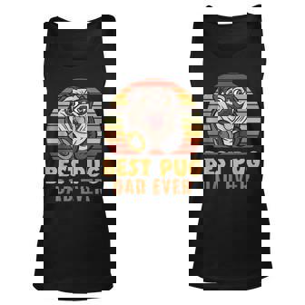 Pug Dad Fathers Day Dog Owner Canine Lover Family Pet Unisex Tank Top - Thegiftio