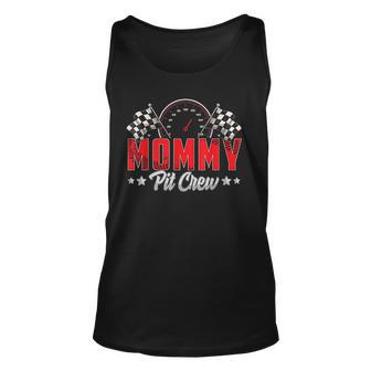 Race Car Birthday Party Racing Family Mommy Pit Crew Mothers Day Men Women Tank Top Graphic Print Unisex - Thegiftio UK