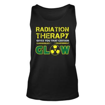 Radiation Therapy Radiation Therapist Funny Cancer Fighter Unisex Tank Top | Mazezy