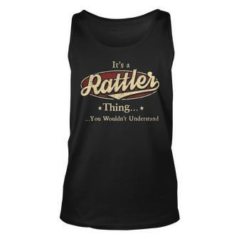 Rattler Personalized Name Gifts Name Print S With Name Rattler Unisex Tank Top - Seseable
