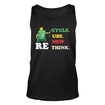 Recycle Reuse Renew Rethink Crisis Environmental Activism 23 Tank Top | Mazezy