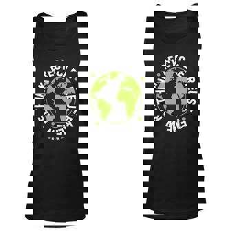 Recycle Reuse Renew Rethink Earth Day Environmental Activism Unisex Tank Top - Thegiftio UK
