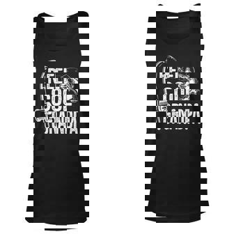 Reel Cool Grandpa Fishing Lover Gift For Fathers Day V2 Unisex Tank Top - Seseable