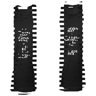 Relax Gringo I Am Legal Funny Immigration V2 Men Women Tank Top Graphic Print Unisex - Thegiftio