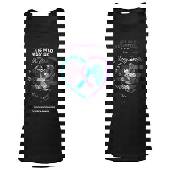 Remembrance In Memory Of My Dad Suicide Prevention Awareness Unisex Tank Top - Thegiftio UK