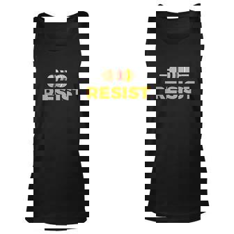 Resist Resistor Funny Electronic And Science Geek V2 Men Women Tank Top Graphic Print Unisex - Thegiftio