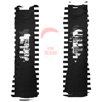 Respect The Beard Santa Claus Christmas Xmas Gifts Men Dad Men Women Tank Top Graphic Print Unisex - Thegiftio UK