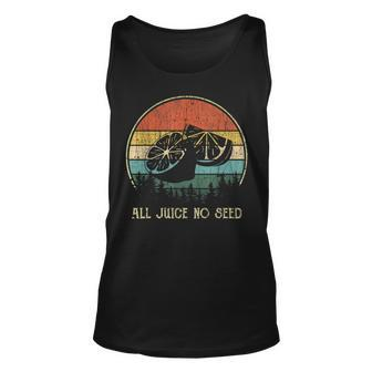 Retro 80S 90S Funny Vasectomy - All Juice No Seed Unisex Tank Top | Mazezy CA