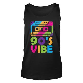 Retro Aesthetic Costume Party Outfit - 90S Vibe Unisex Tank Top | Mazezy