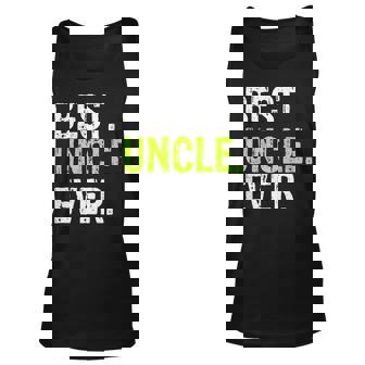 Retro Best Uncle Ever Fathers Day Uncle Gifts Unisex Tank Top - Thegiftio
