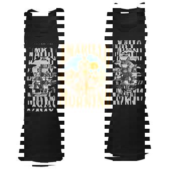Retro Country Music Amarillo By Morning Western Cowboy Unisex Tank Top - Thegiftio