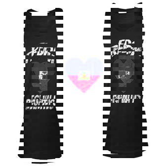 Retro Haitian Independence Celebration Day Unisex Tank Top - Thegiftio