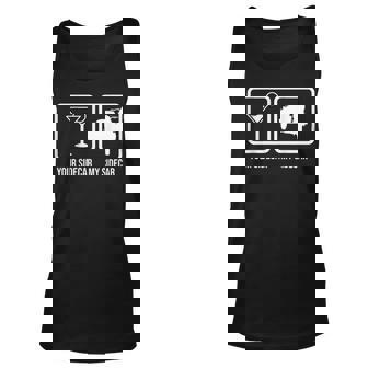Retro Motorcycle Vintage Sidecar Motorbike Unisex Tank Top | Seseable UK