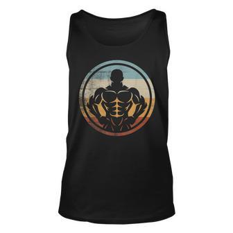 Retro Vintage Bodybuilder Fitnessstudio Gym Tank Top - Seseable