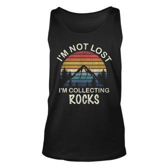 Rock Collecting - Geologist Gifts - Rock Collector Unisex Tank Top | Mazezy