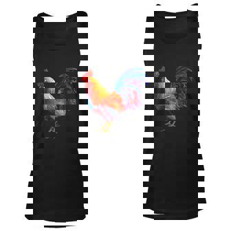 Rooster Country Decor Chicken Gallo Gifts Rooster Men Women Tank Top Graphic Print Unisex - Thegiftio
