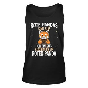 Rote Pandas Sind Süß Roter Panda Tank Top - Seseable