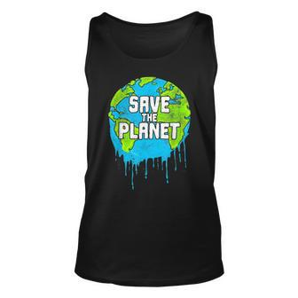 Save The Planet Climate Activists Earth Day 2023 Unisex Tank Top | Mazezy