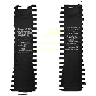 Saved By Grace Alone Through Faith Alone 5 Solas Christian Men Women Tank Top Graphic Print Unisex - Thegiftio