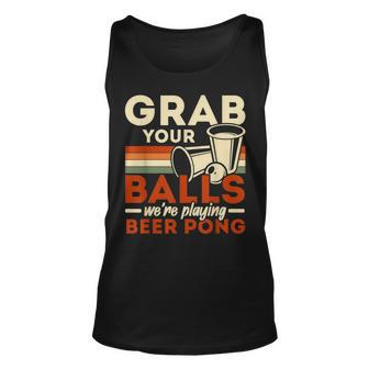 Schnapp Dir Deine Eier Wir Spielen Beer Pong Beer Drinker V2 Tank Top - Seseable