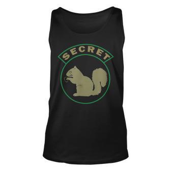 Secret Squirrel Intelligence Air Force Dod Patch Unisex Tank Top - Seseable